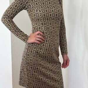 Black and Tan Dress